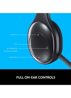 Logitech H800 Wireless Bluetooth Headsets Black Ksa Riyadh Jeddah