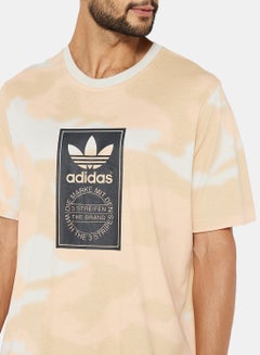 adidas Originals Camo Tongue Label T-Shirt Alumina/Multicolor/Black KSA |  Riyadh, Jeddah